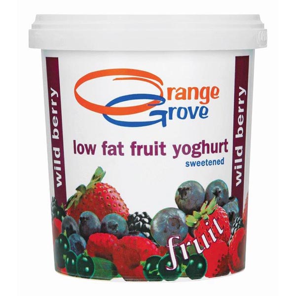 Orange Grove Wildberry Low Fat Yoghurt